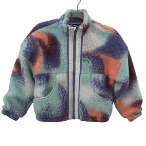 DSG Full Zip Cozy Girls Fleece Jacket Size Medium NWT